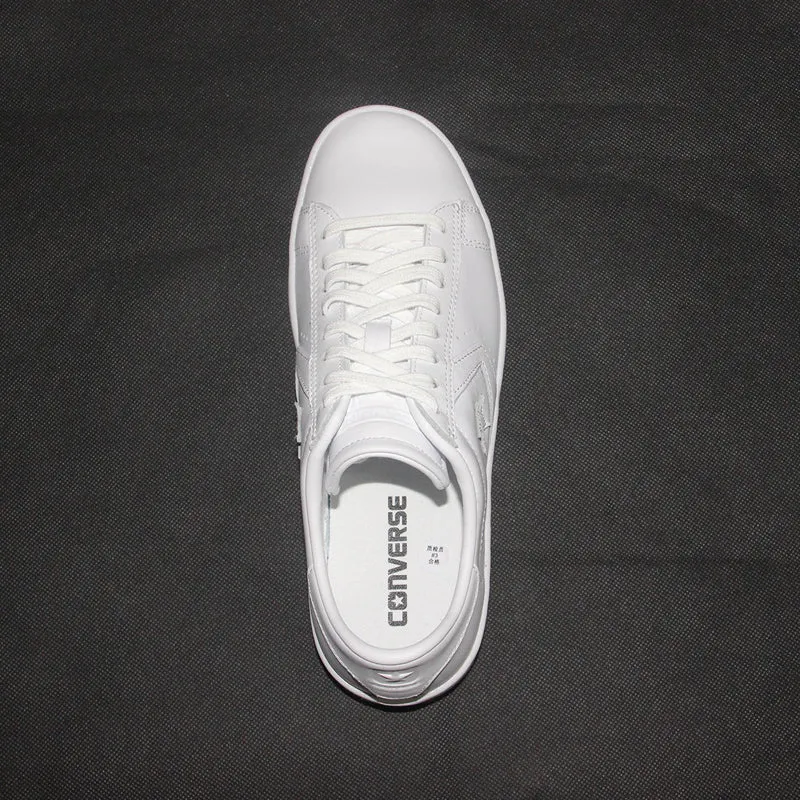 2017 new original Converse Star Player Leather women's sneakers white color Leather Skateboarding Shoes