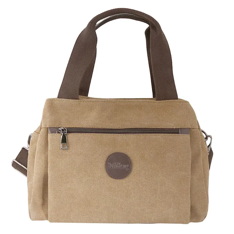 2024 Men Bags Male Canvas Shoulder Bags Unisex Crossbody Messenger Bags Large Retro Satchels for Travel Envelope Briefcase Tote