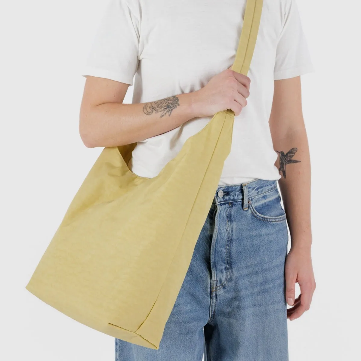 Baggu Large Nylon Sling in Butter