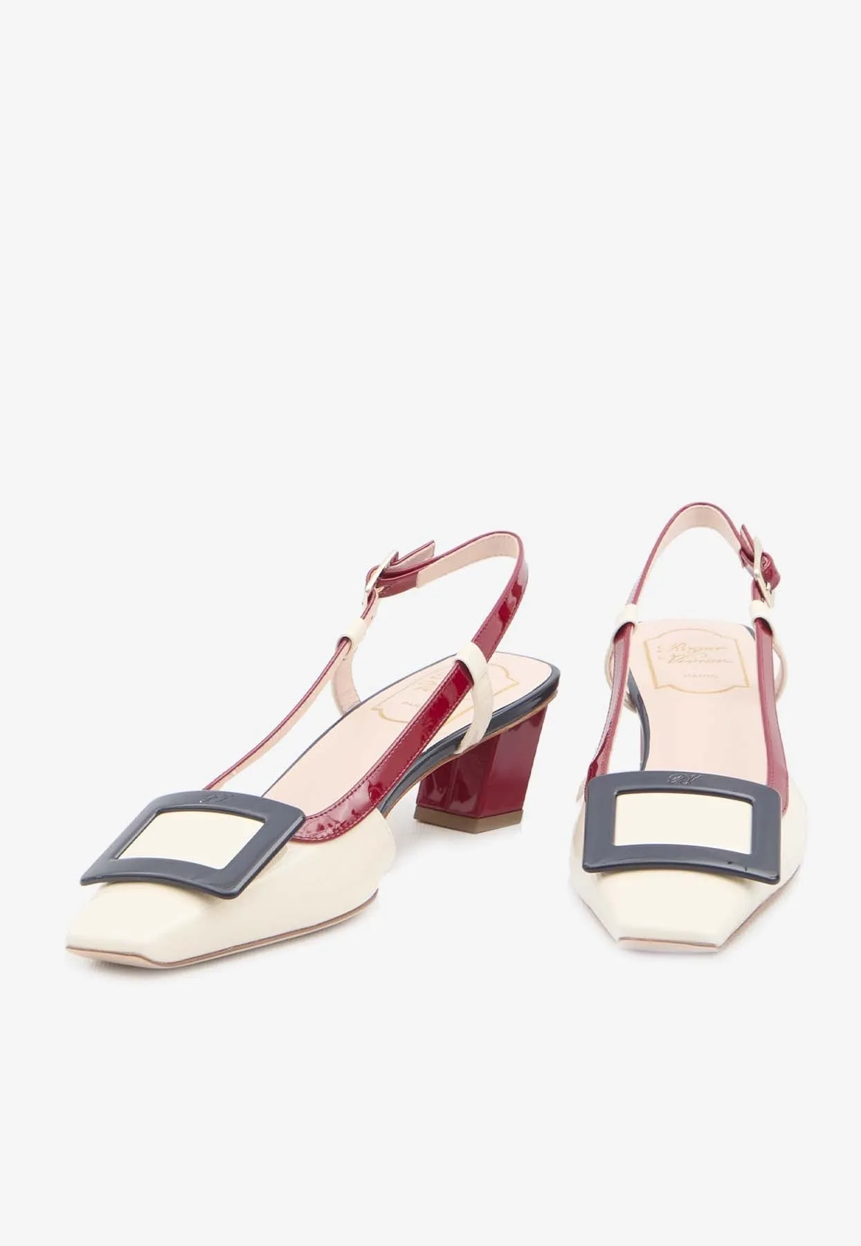 Belle Vivier 45 Slingback Pumps