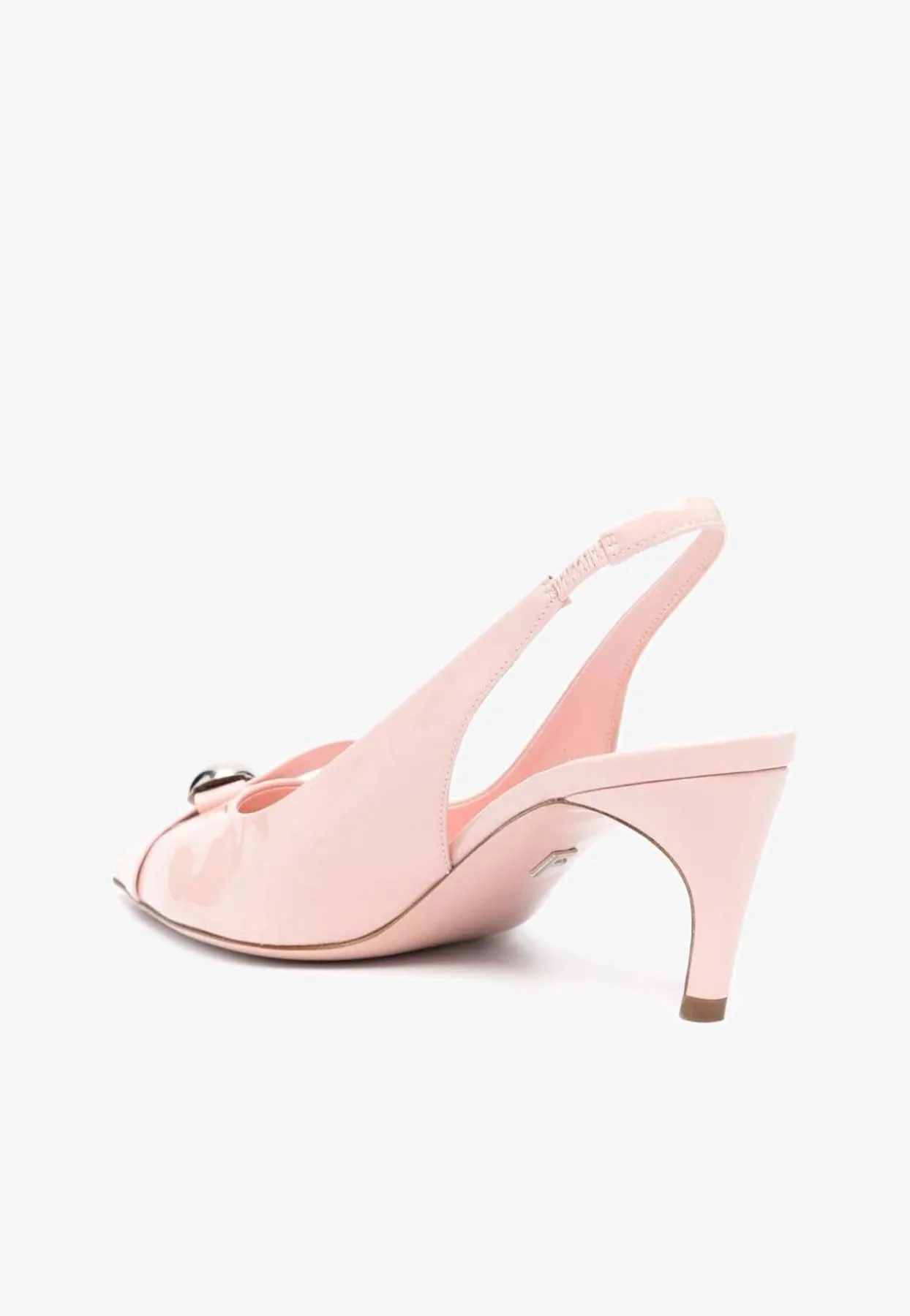 Brilda 55 Bow-Applique Slingback Pumps