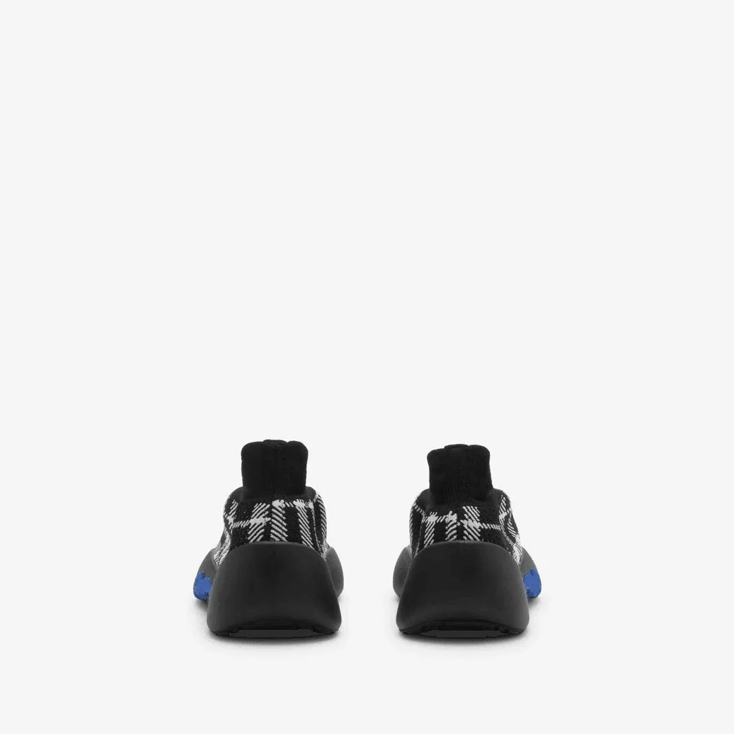 Burberry Check Knit Neptune Sneakers
