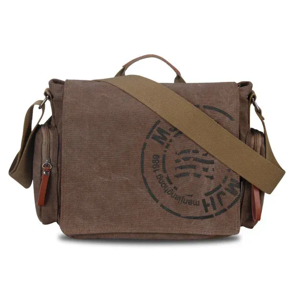 Business  Fashion Canvas Crossbody Bag
