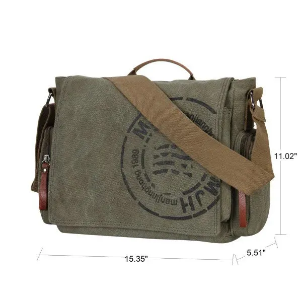 Business  Fashion Canvas Crossbody Bag
