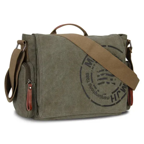 Business  Fashion Canvas Crossbody Bag