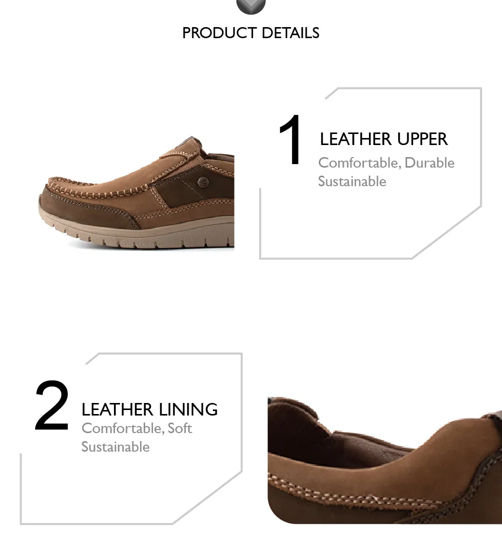 camel active Slip On Shoes With Stitch Detail Men Khaki VIGOZ 852329-AM2-6