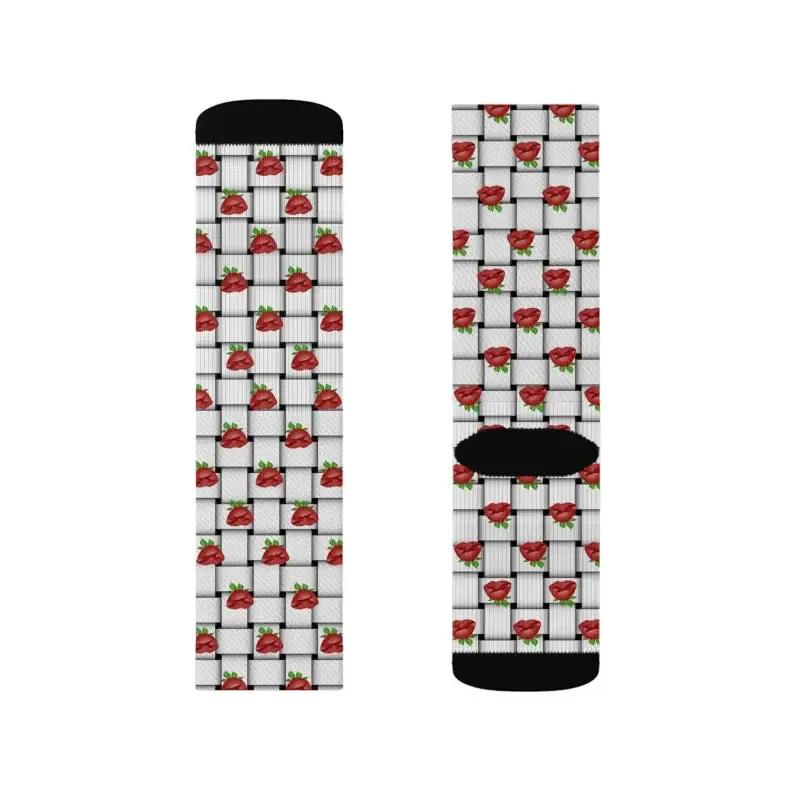 Chic Weaved Pattern Socks for Ultimate Comfort
