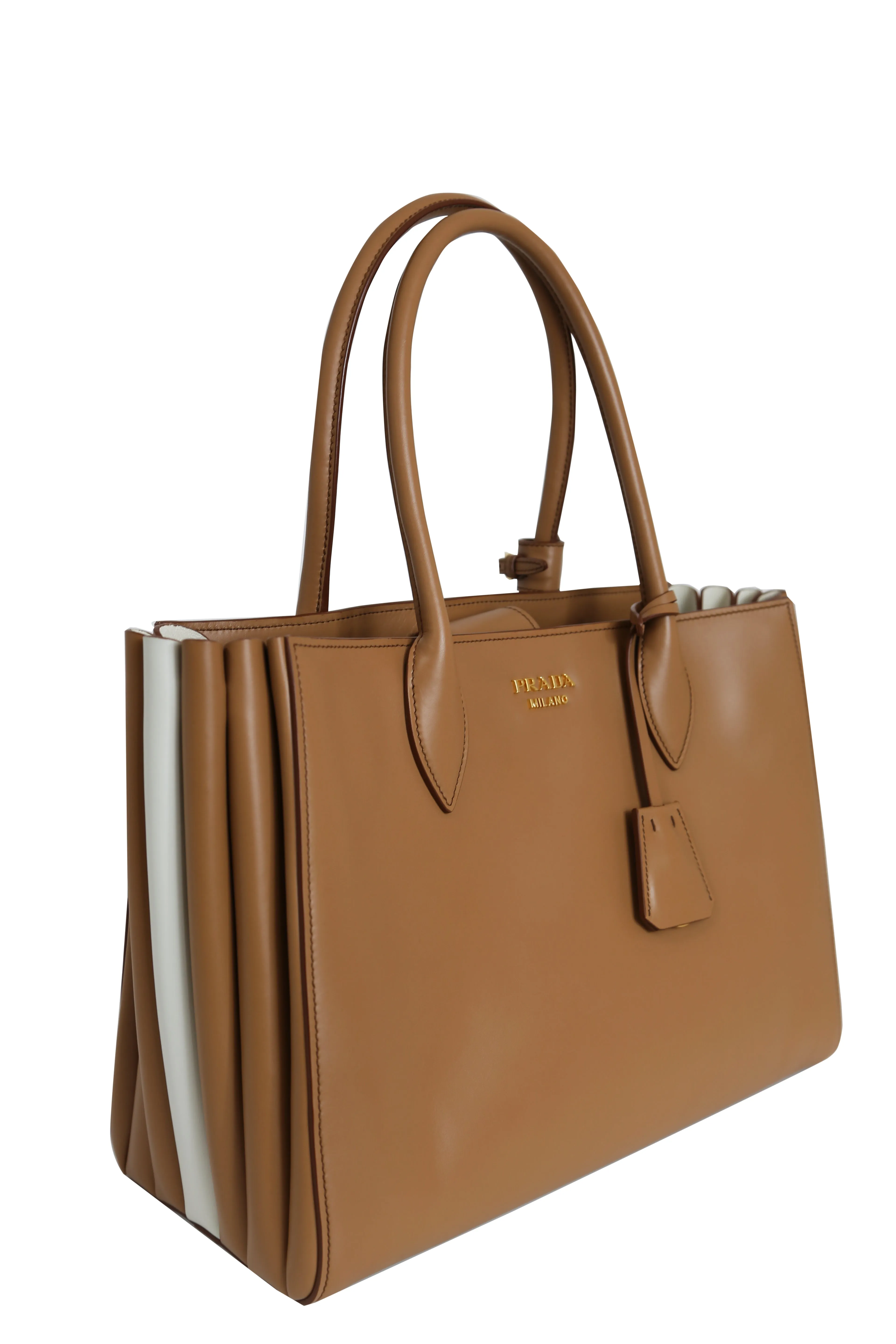 City Calf Caramel Handbag