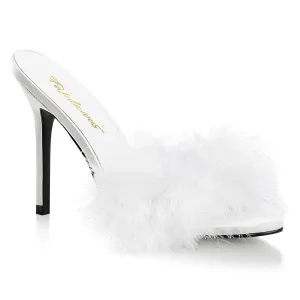 CLASSIQUE-01F Fabulicious 4" Classique White Sexy Shoes (High Heels)