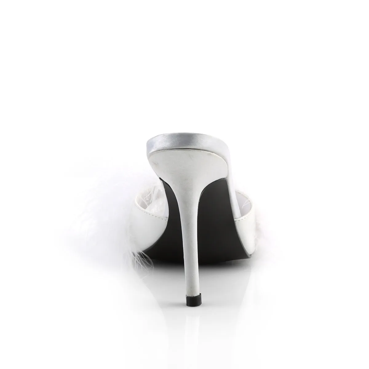 CLASSIQUE-01F Fabulicious 4" Classique White Sexy Shoes (High Heels)