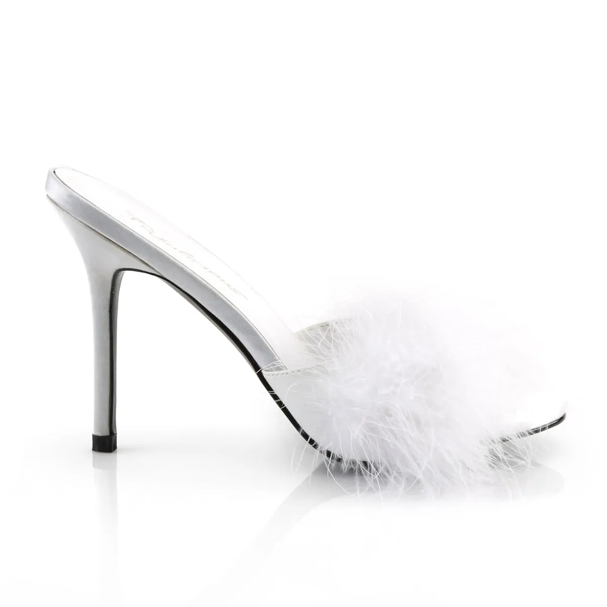 CLASSIQUE-01F Fabulicious 4" Classique White Sexy Shoes (High Heels)