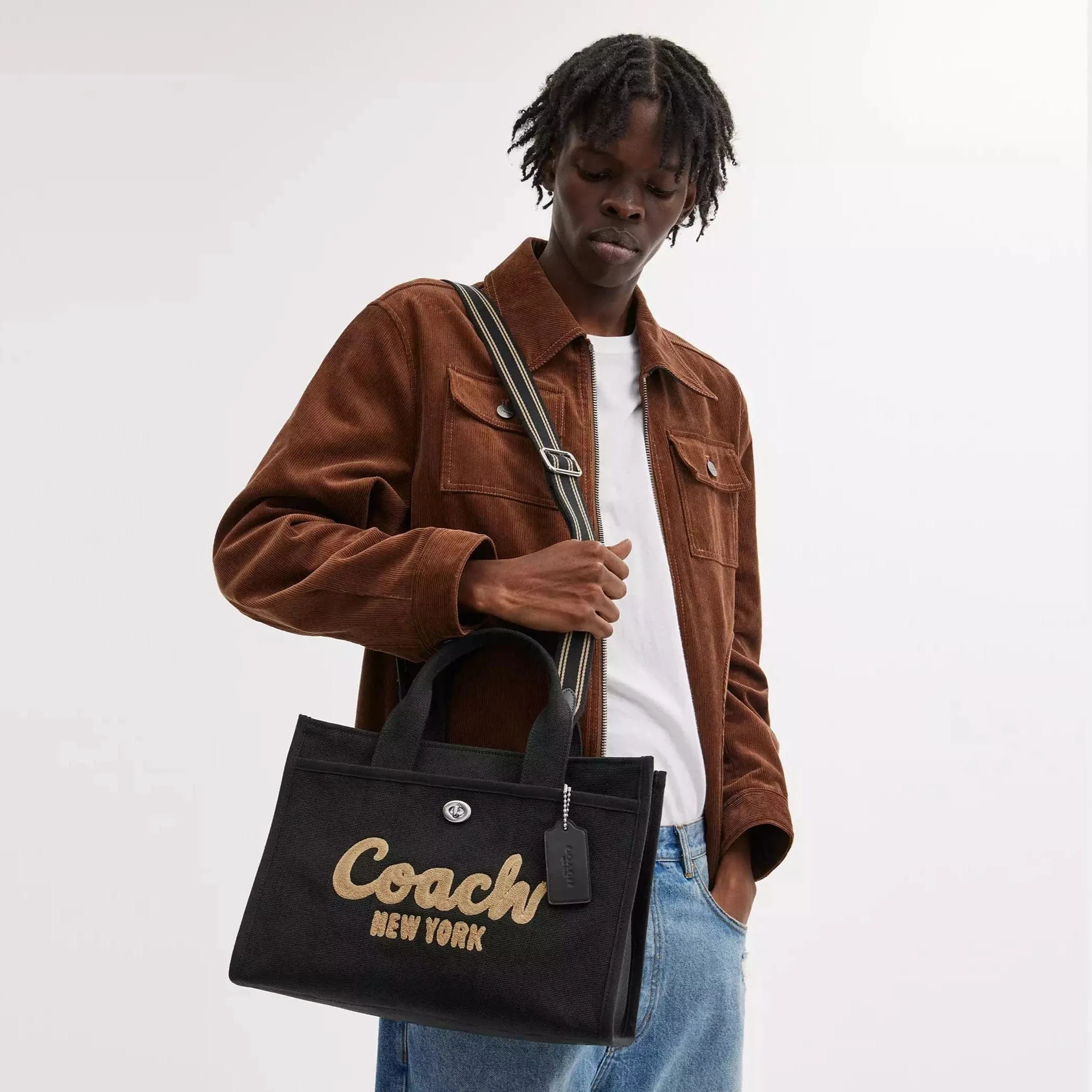 Coach Cargo Tote 26 in Black