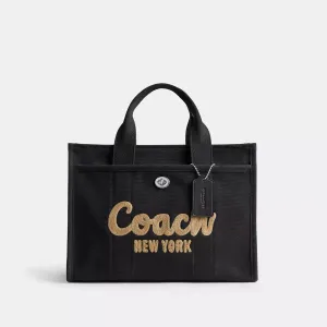 Coach Cargo Tote 26 in Black