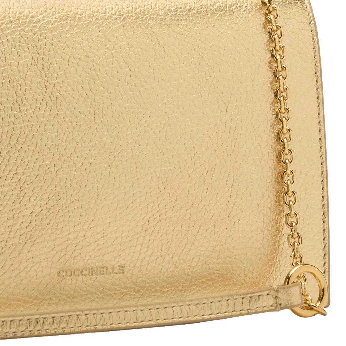 Coccinelle - Pochette Dandy Mini Golden - S00550201 - GOLDEN