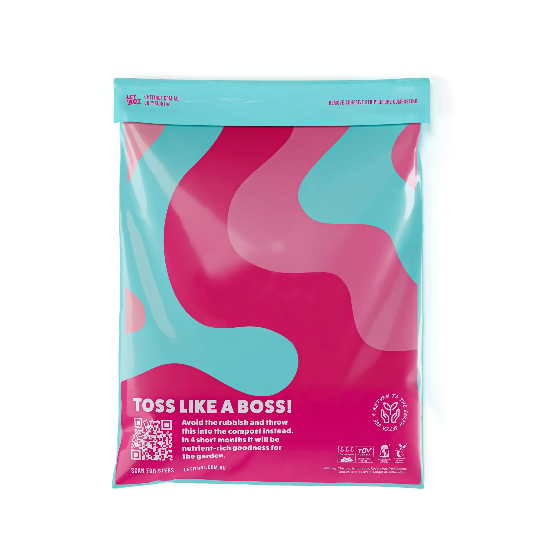Compostable Mail Bag | Pink