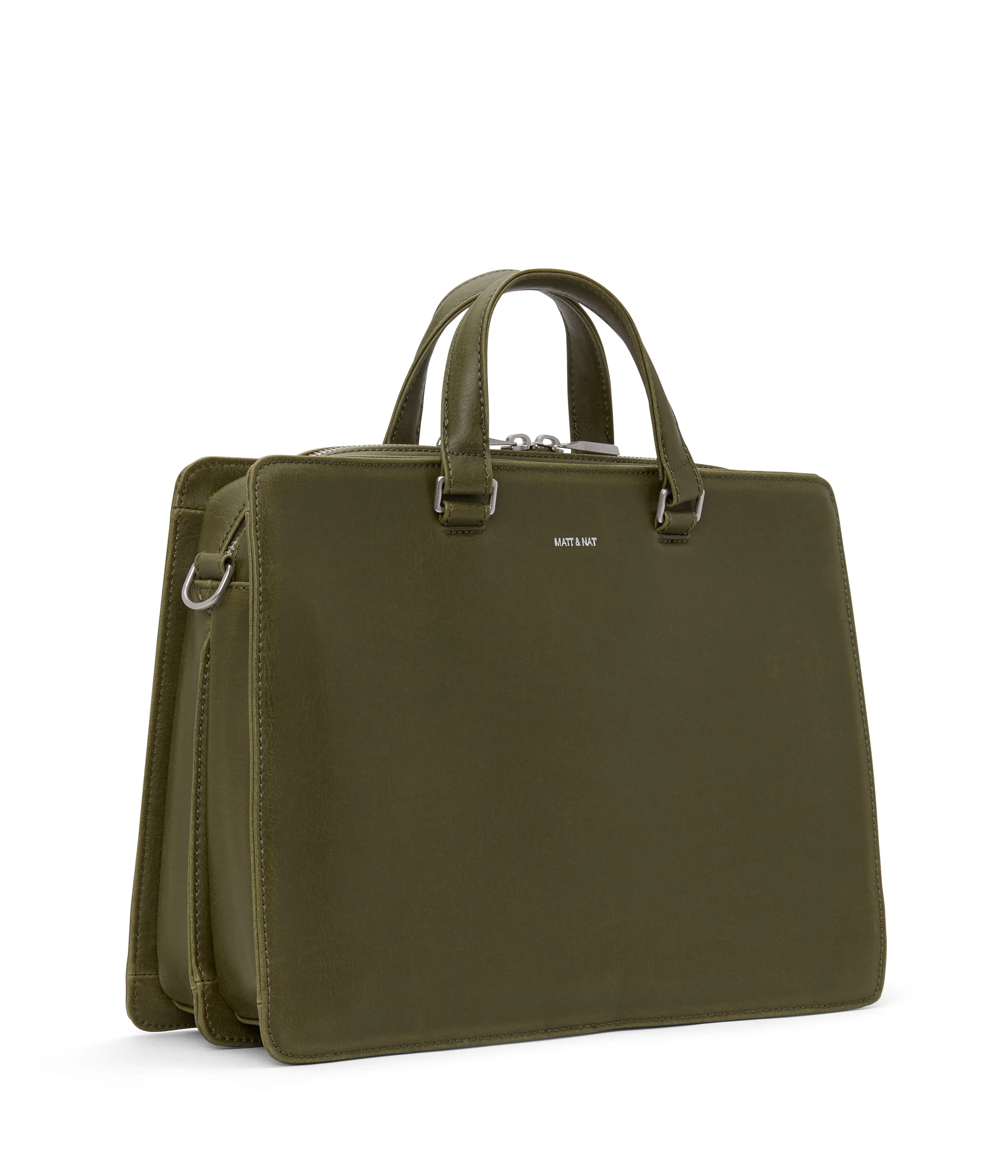 DAVID Vegan Briefcase - Vintage