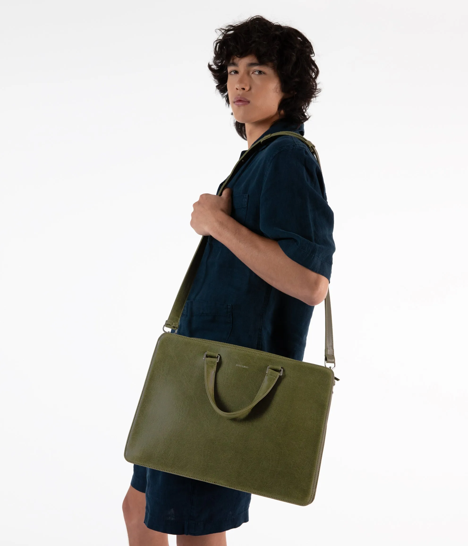 DAVID Vegan Briefcase - Vintage