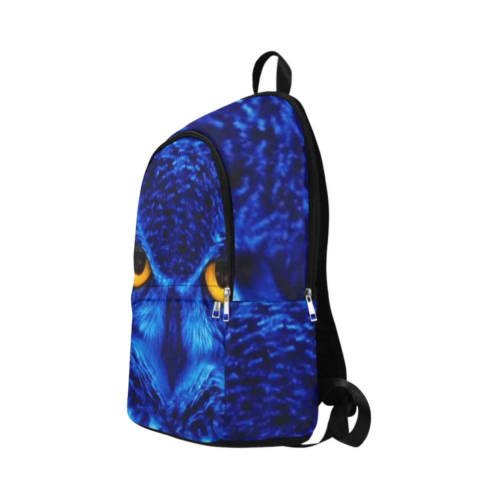FLASHY BLUE OWL Backpack