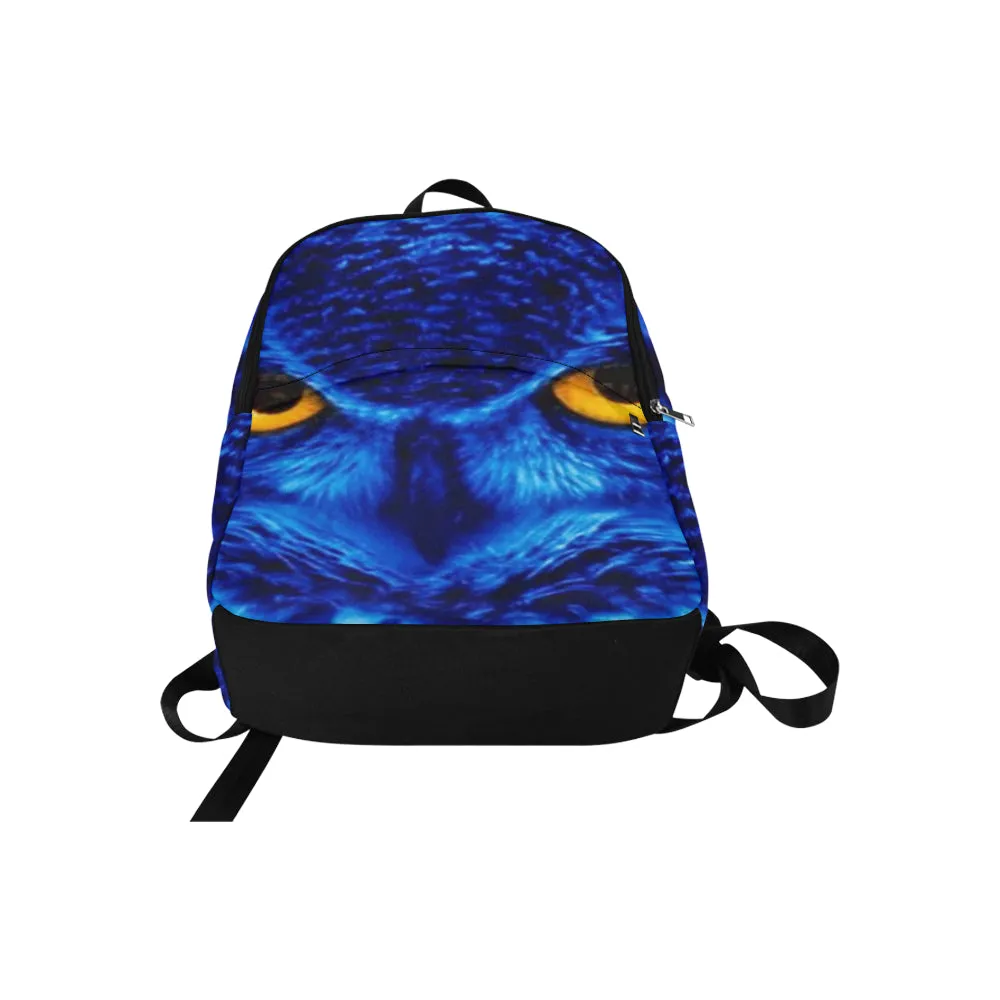 FLASHY BLUE OWL Backpack