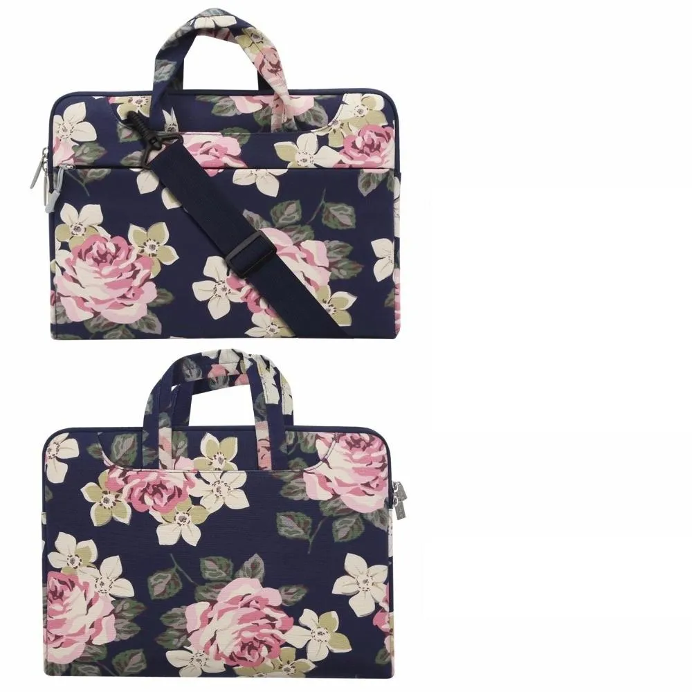 Floral Design Women Strap Shoulder bag for Laptop/Mobile