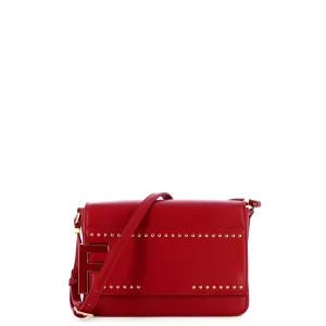 Fracomina - Borsa a tracolla Bella con borchie Brick - FA000B3001P411V1 - BRICK