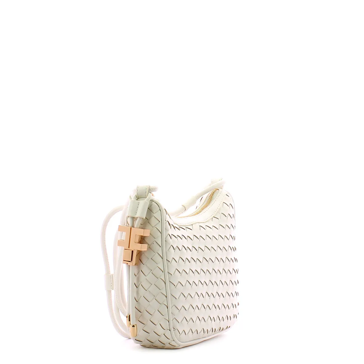 Fracomina - Tracollina intrecciata White - FA23SB4005P411S5 - WHITE