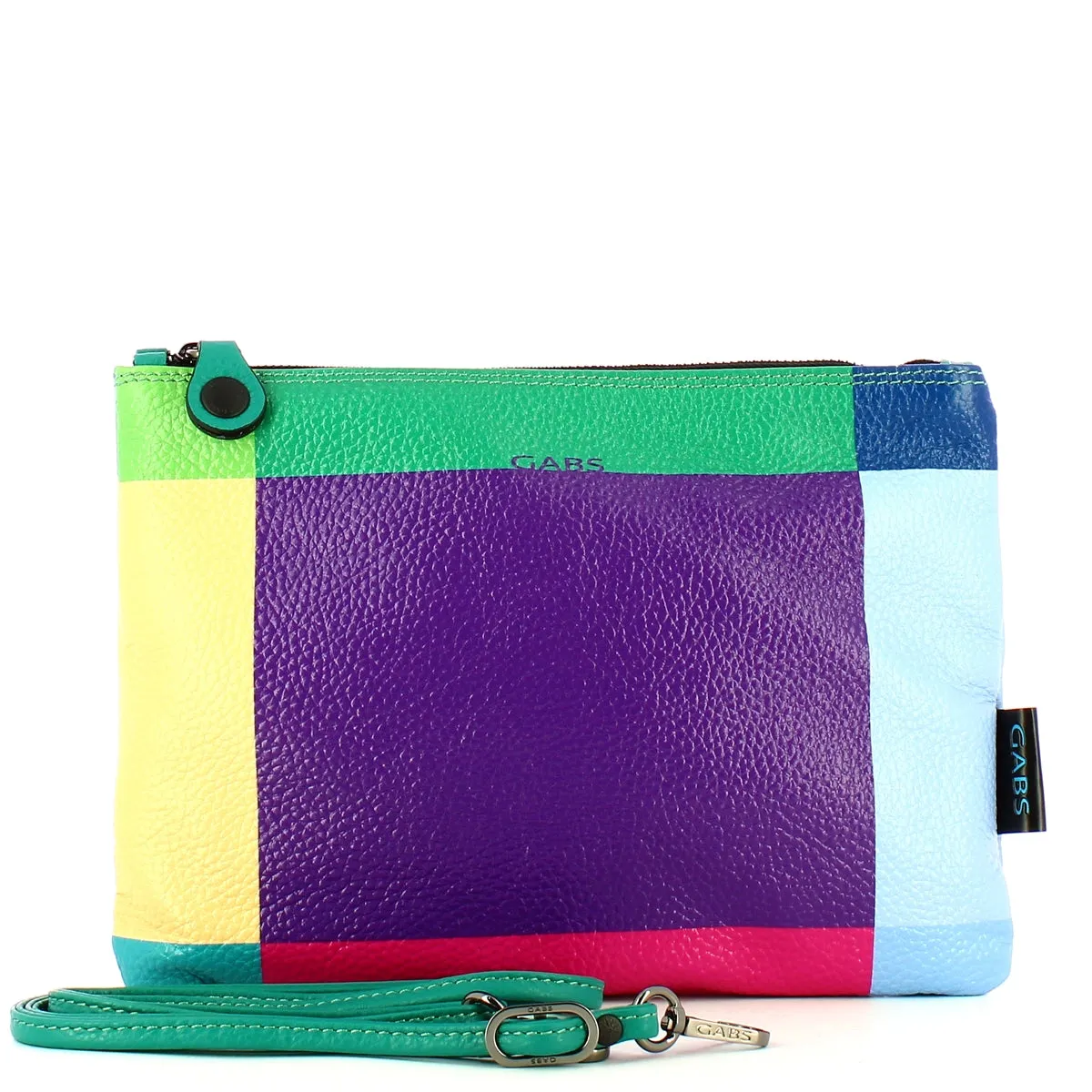 Gabs - Pochette Beyonce M Pop Black Geometrico Viola - G000040T2X2649 - GEOMETRICO/VIOLA