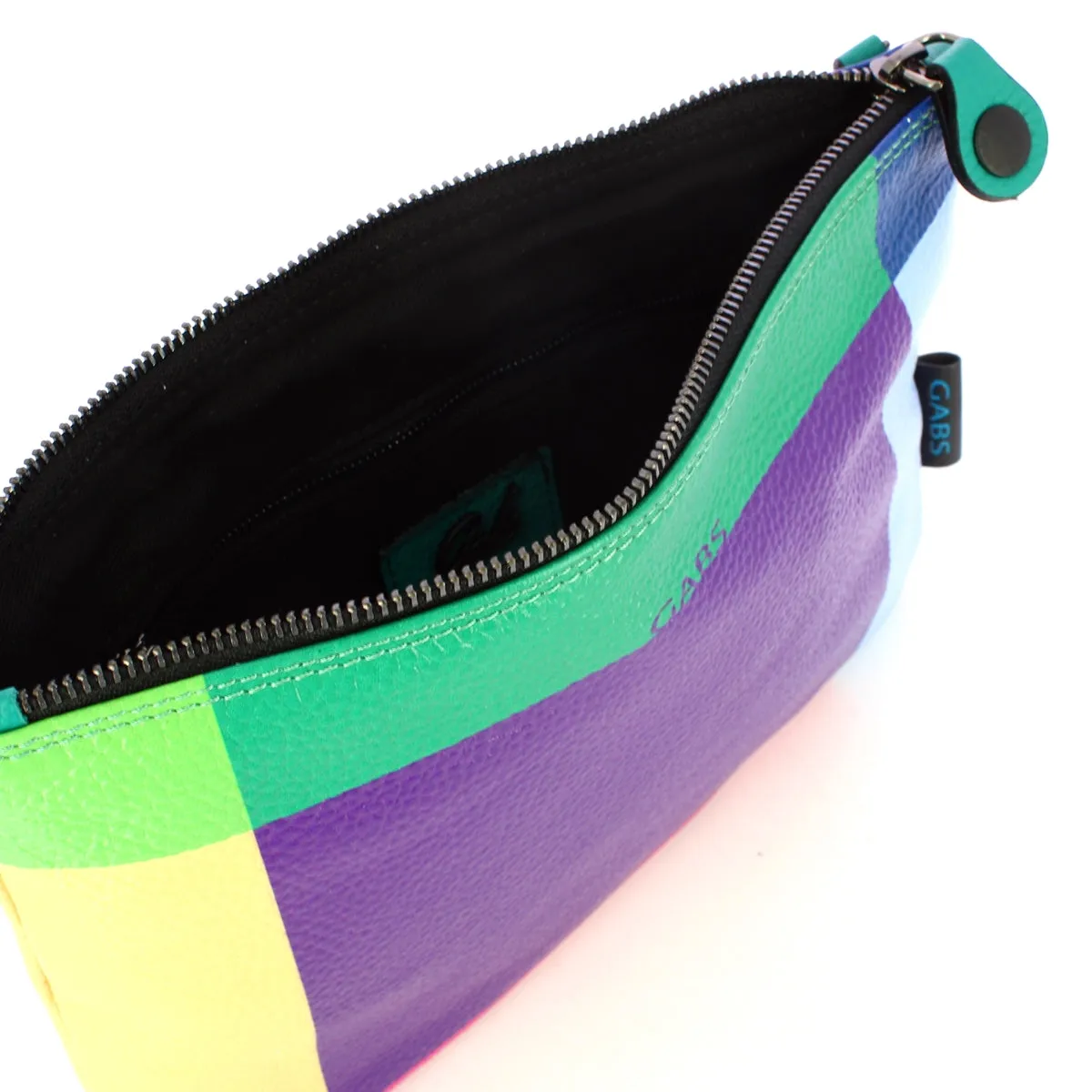 Gabs - Pochette Beyonce M Pop Black Geometrico Viola - G000040T2X2649 - GEOMETRICO/VIOLA