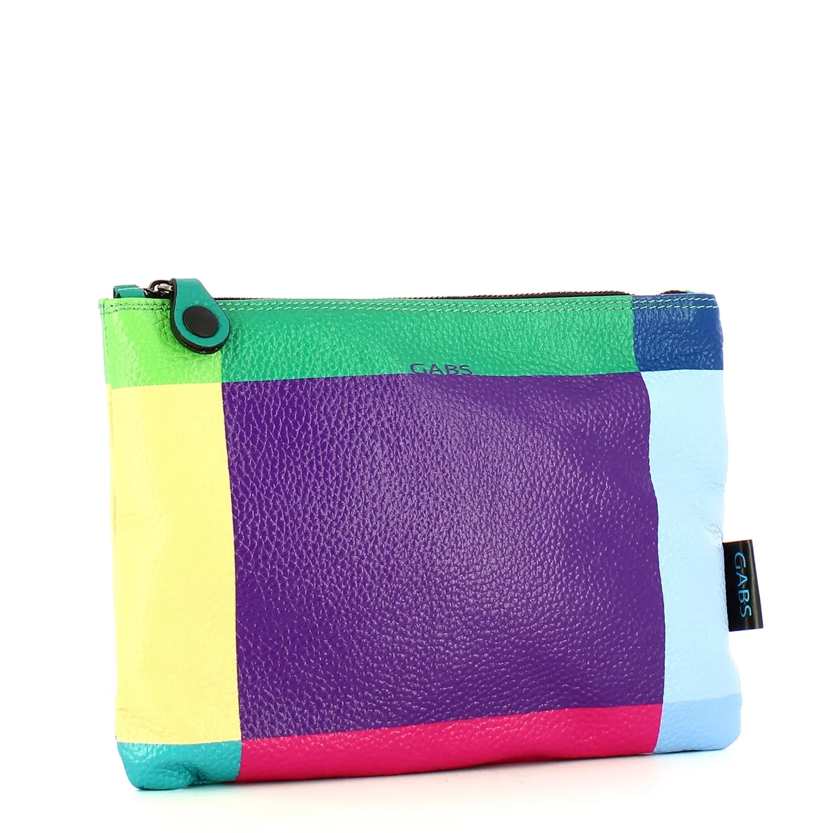 Gabs - Pochette Beyonce M Pop Black Geometrico Viola - G000040T2X2649 - GEOMETRICO/VIOLA