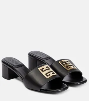 Givenchy 4G leather mules