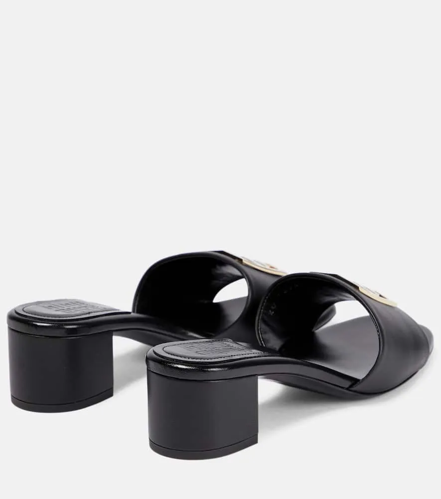 Givenchy 4G leather mules