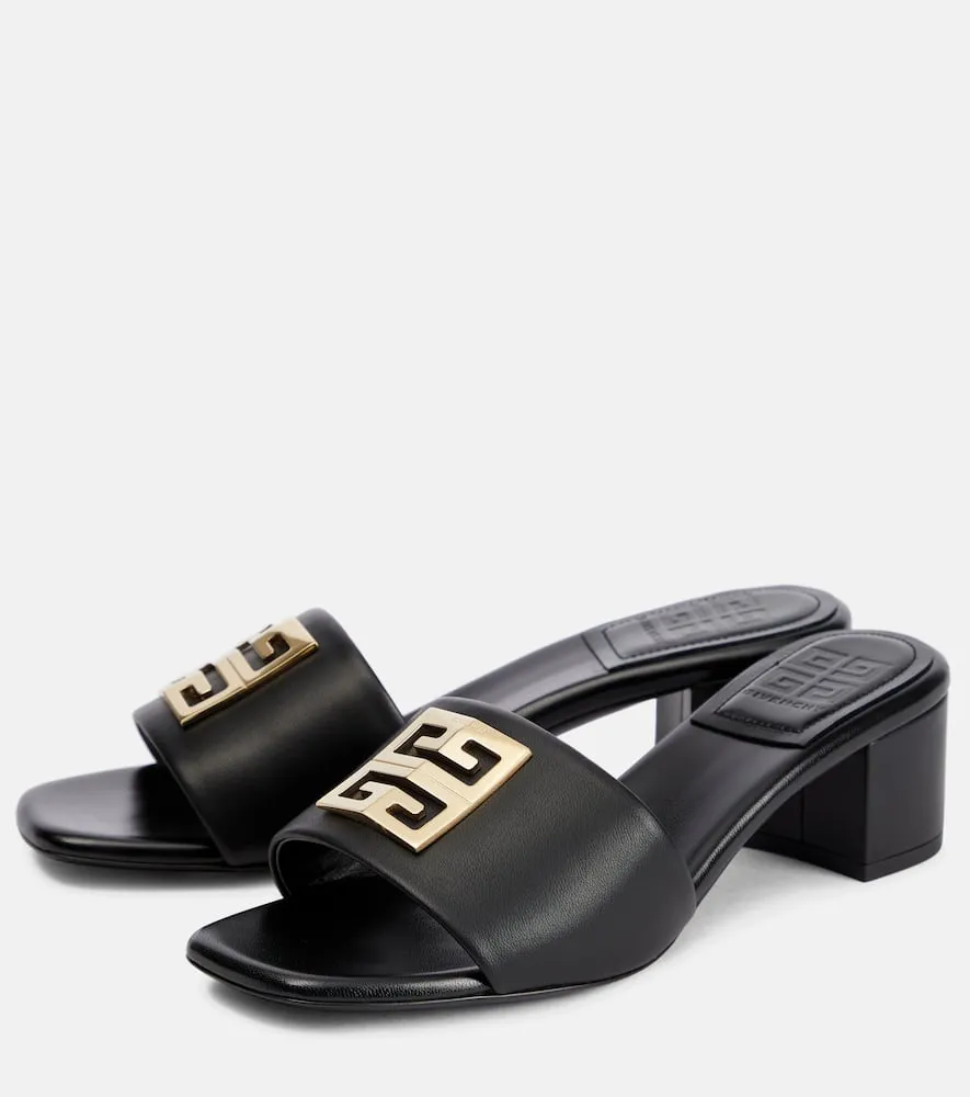 Givenchy 4G leather mules