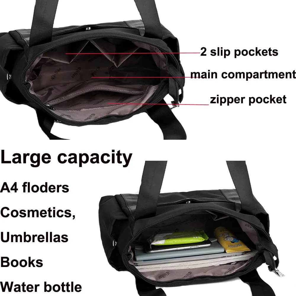 Handbag Shopper Multi-Pocket Tote Handbag Handle Bag Casual Shoulder Bag