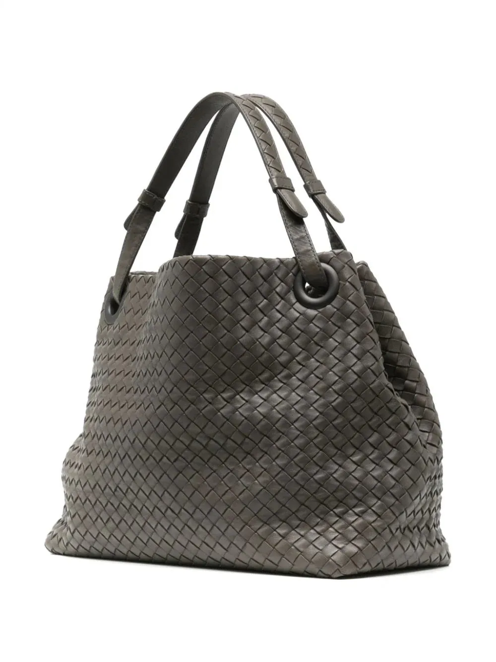 Intrecciato Leather Tote