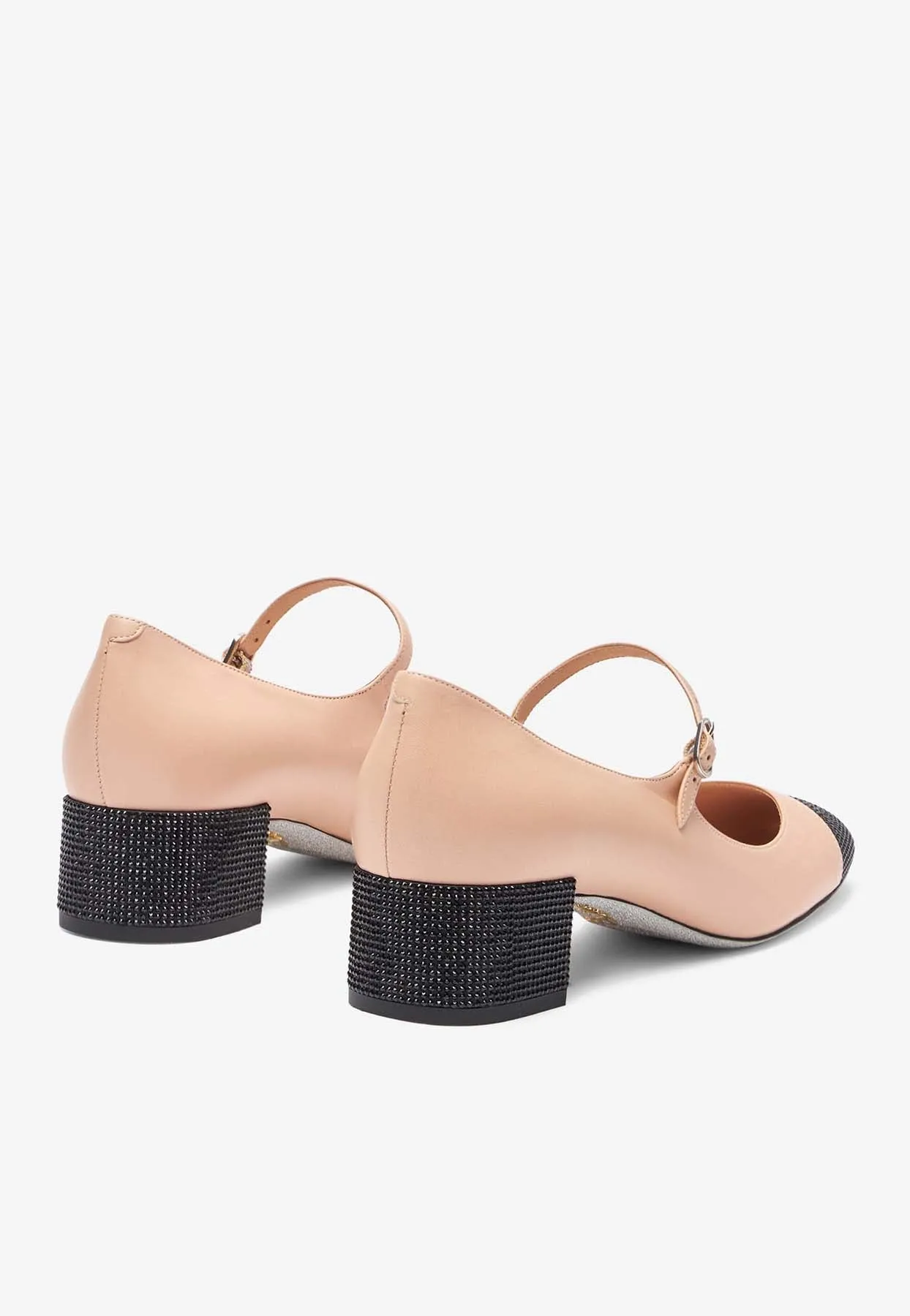 Kristen 40 Two-Tone Crystal Pumps