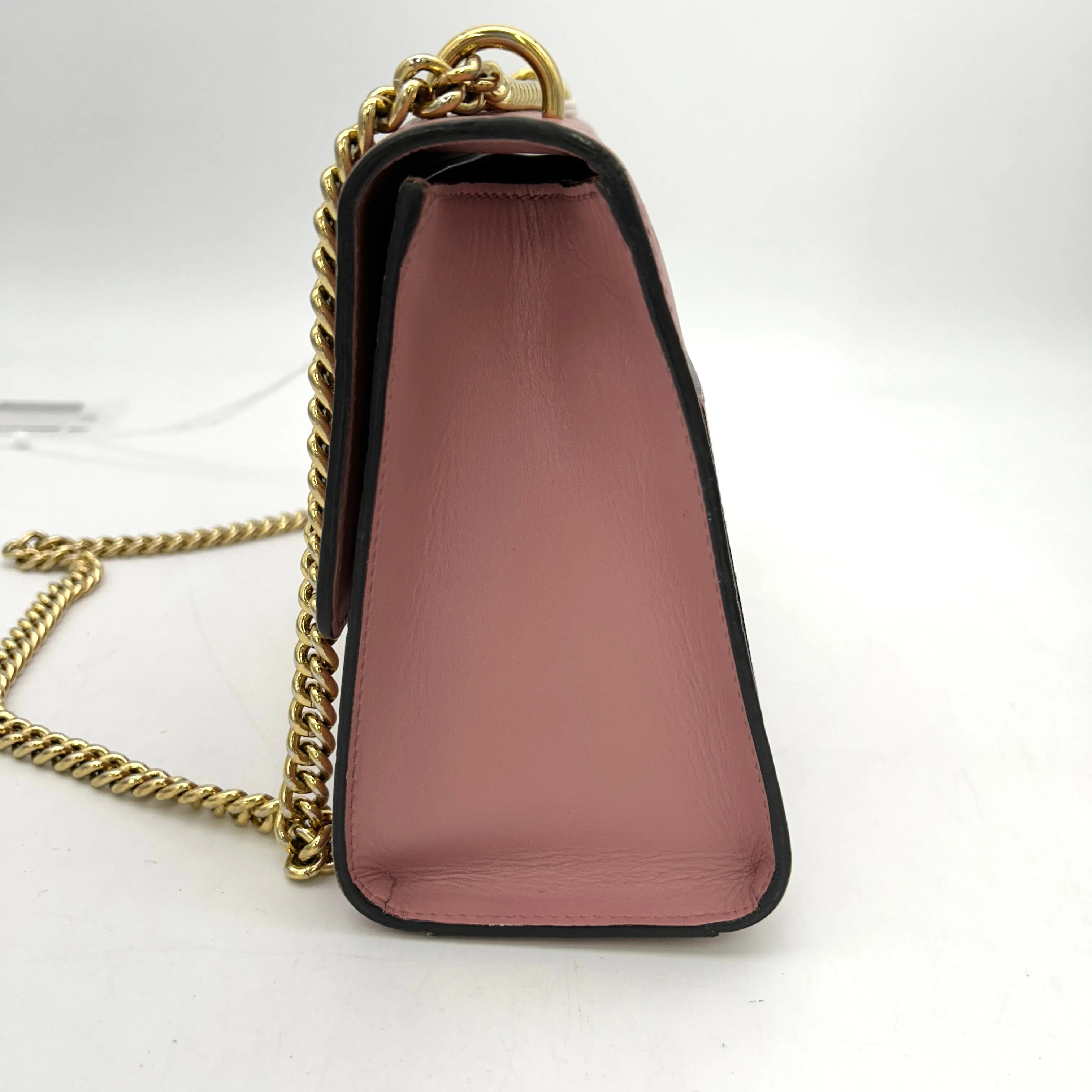 Leather handbag Gucci Pink in Leather LA17733
