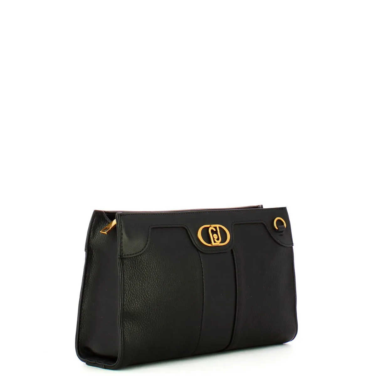 Liu Jo - Borsa a tracolla Ecosostenibile con logo Nero - AA4030E0031 - NERO