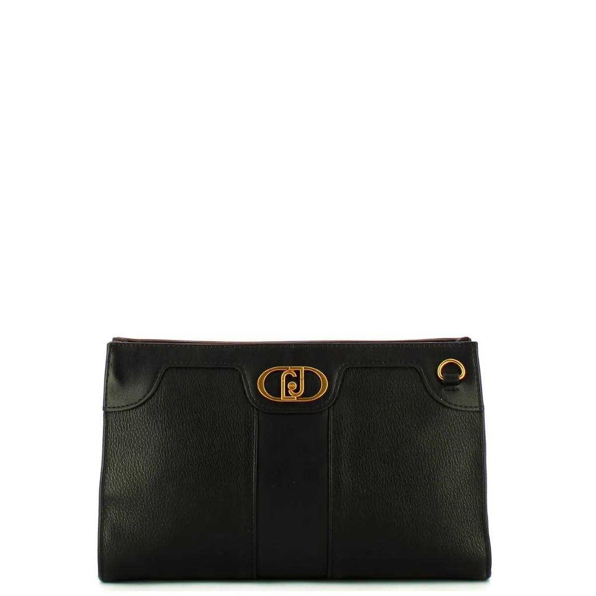 Liu Jo - Borsa a tracolla Ecosostenibile con logo Nero - AA4030E0031 - NERO