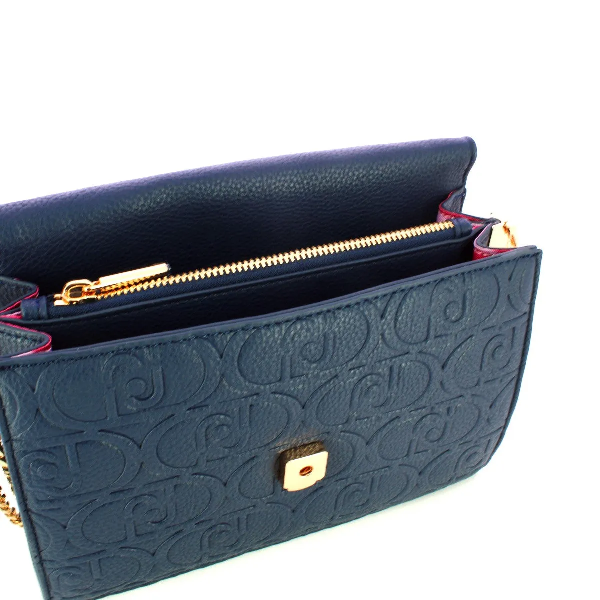 Liu Jo - Borsa a tracolla logata Dress Blue - AA4235E0003 - DRESS/BLUE