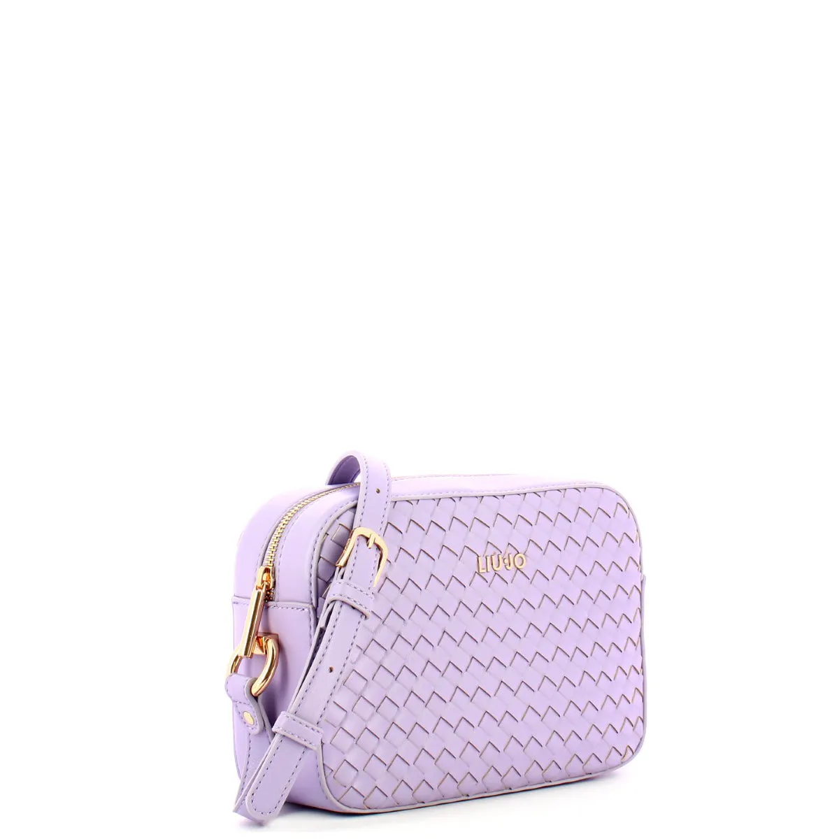 Liu Jo - Camera Bag intrecciata Glicine - AA4156E0513 - GLICINE