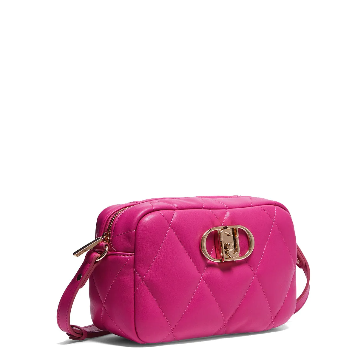 Liu Jo - Camera Bag trapuntata Dark Fuxia - AF3251E0426 - DARK/FUXIA