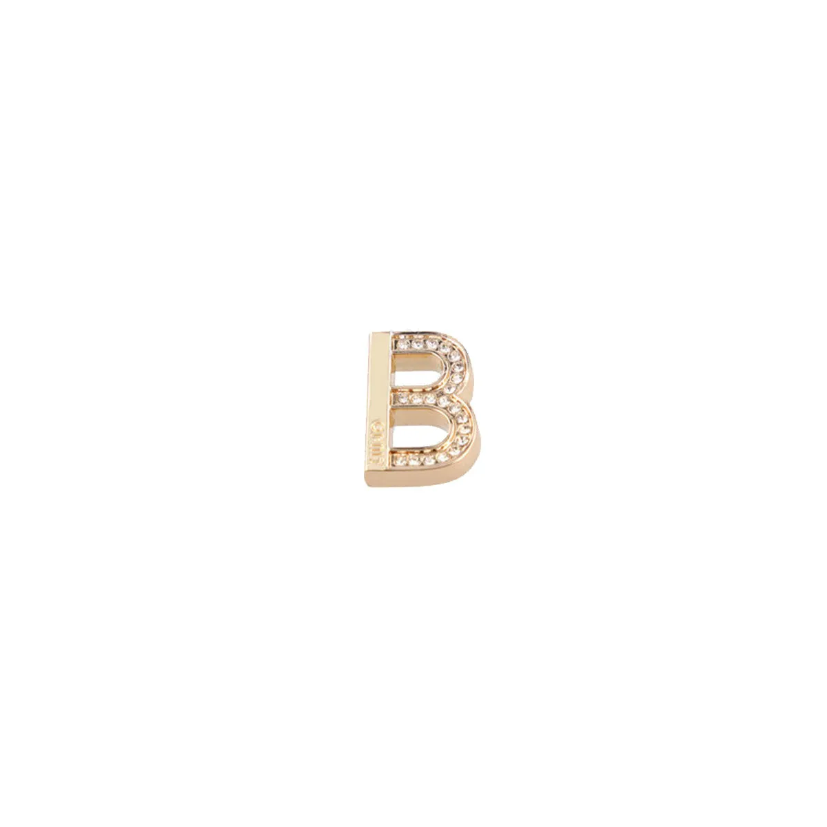 Liu Jo - Letterina in Metallo con strass B - AA1351MCACC - LETTERA/B