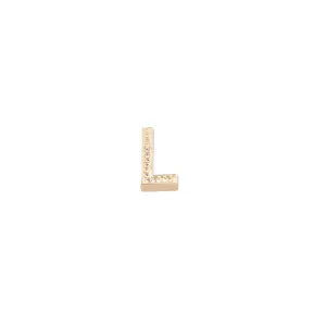 Liu Jo - Letterina in Metallo con strass L - AA1351MCACC - LETTERA/L