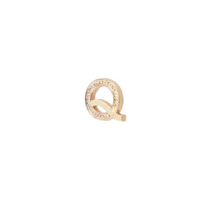 Liu Jo - Letterina in Metallo con strass Q - AA1351MCACC - LETTERA/Q