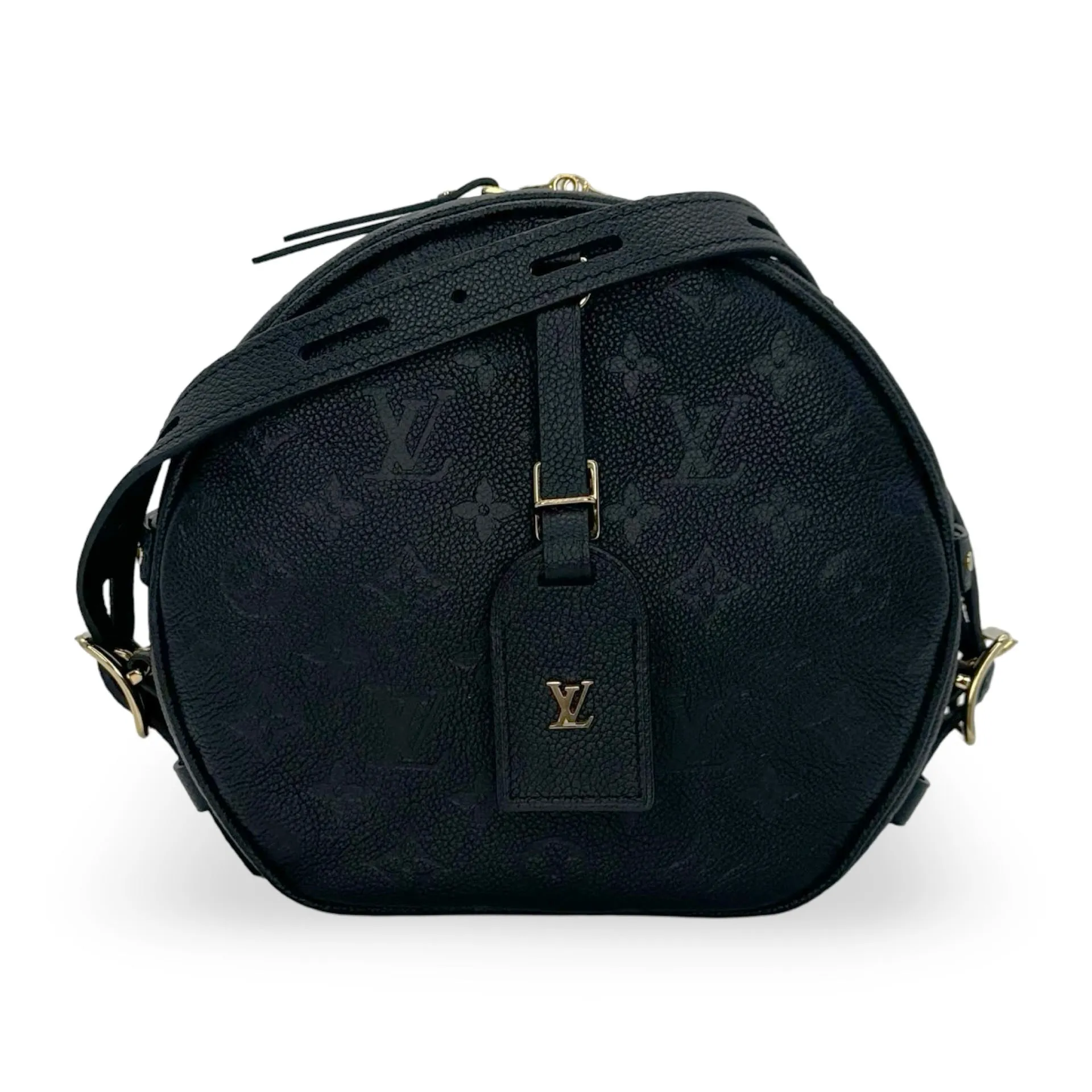 LOUIS VUITTON: Monogram Empreinte Boite Chapeau Souple MM