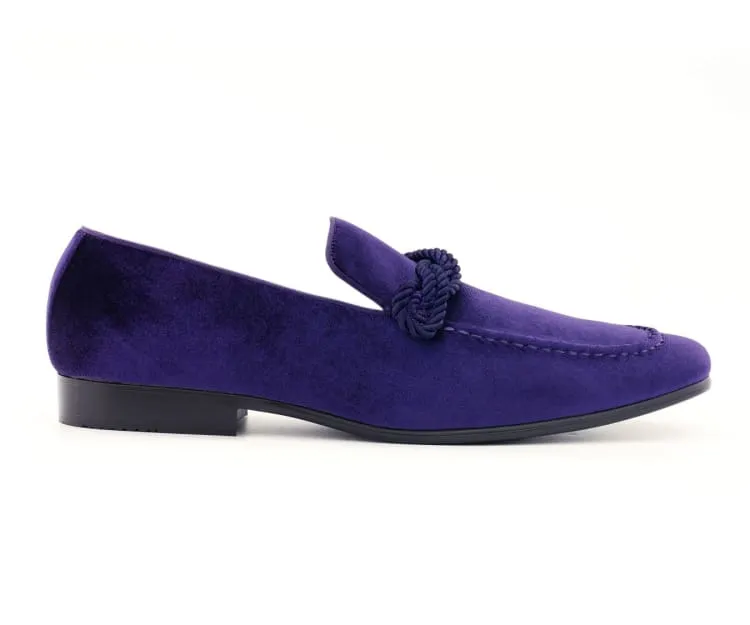Men Dress Shoes-Esses Purple