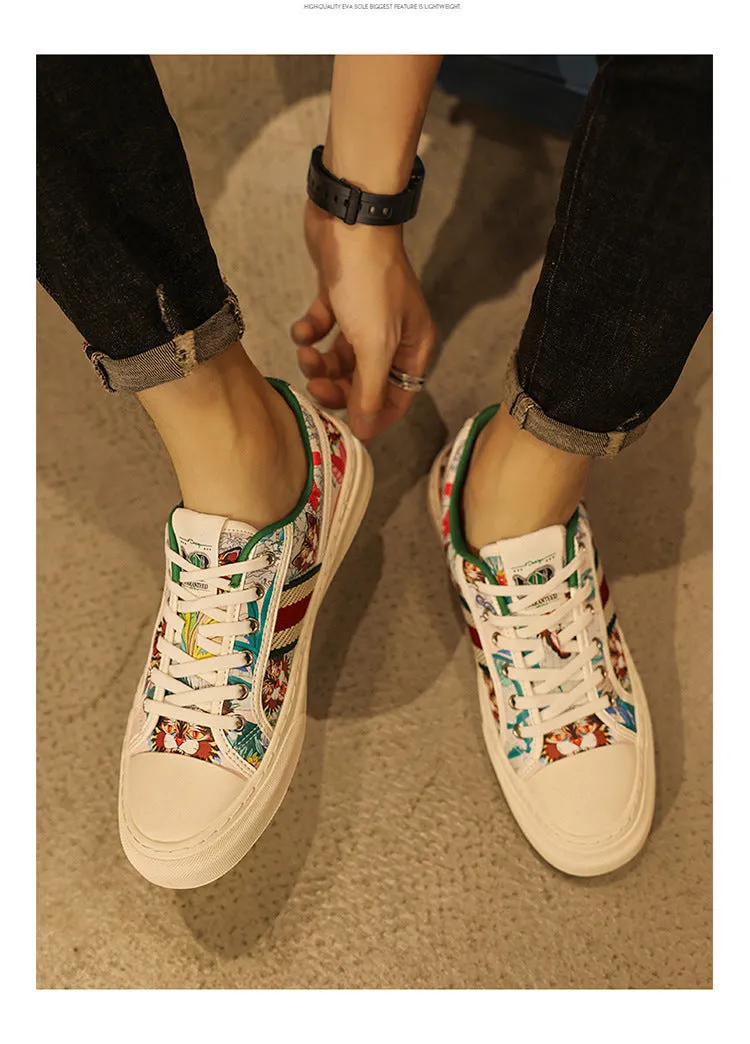 Men Skateboard Fashion High End Street Sneakers