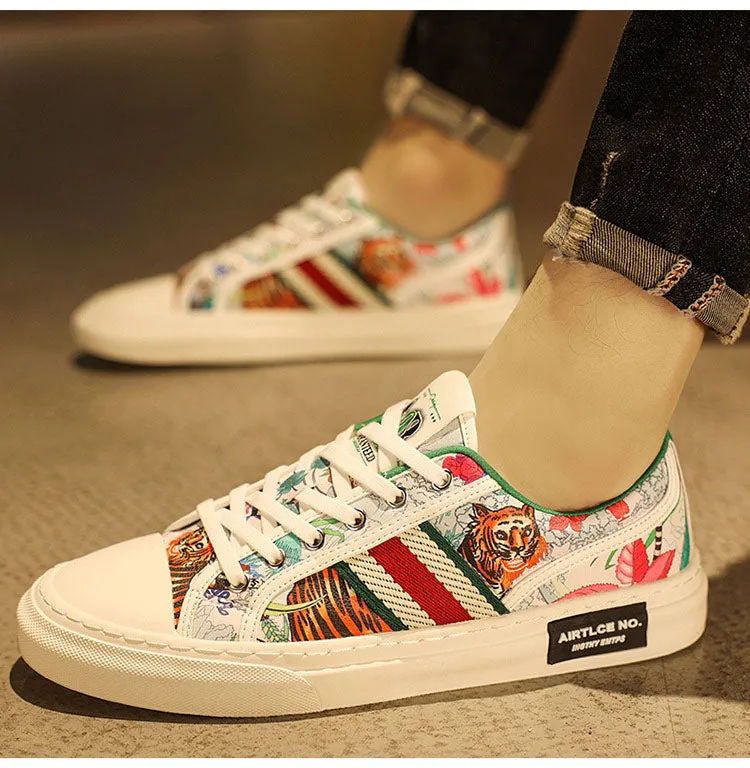 Men Skateboard Fashion High End Street Sneakers