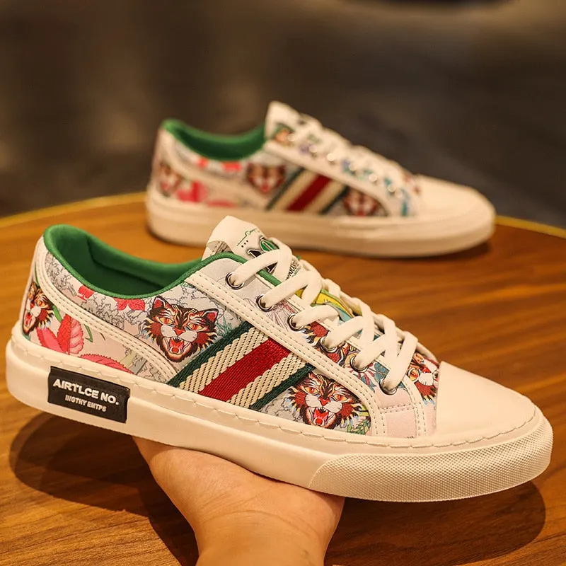 Men Skateboard Fashion High End Street Sneakers
