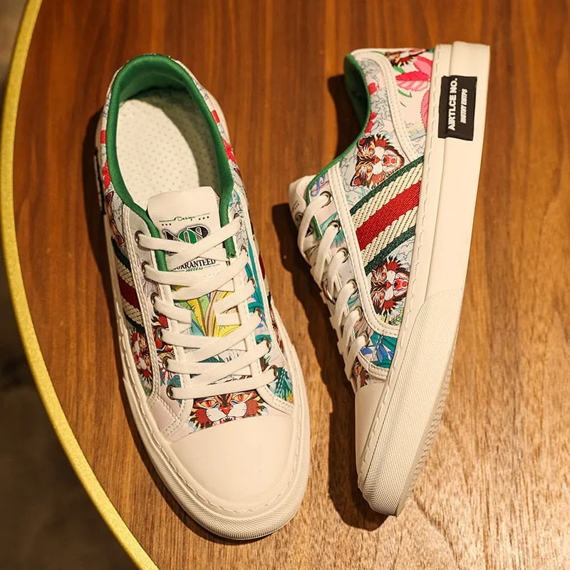 Men Skateboard Fashion High End Street Sneakers